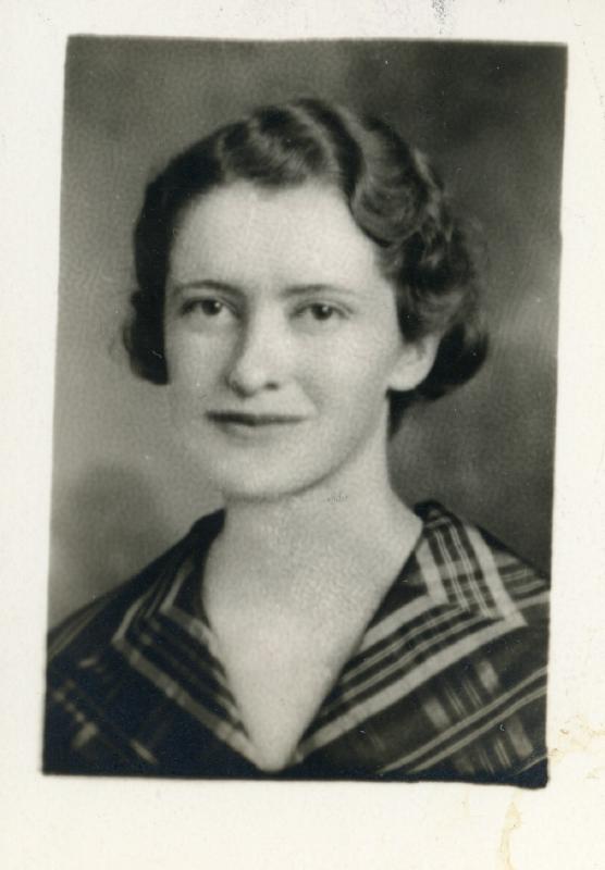 Photograph of Frances Mulkey Keys, 1945