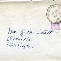 Letter from Dorothy Scott to her father, March 6, 1943