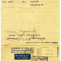 Letter from Margaret McCormick to John Mayhead, November 7, 1944