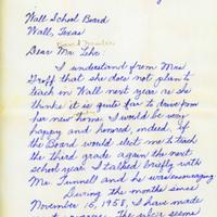 Letter from Frances Keys to Emmitt Lehr, May 19, 1959