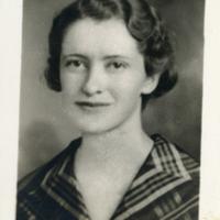 Photograph of Frances Mulkey Keys, 1945