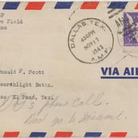 Letter from Dorothy Scott to her father, G. M. Scott, November 15, 1943