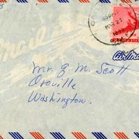 Letter from Dorothy Scott to her father, March 25, 1943